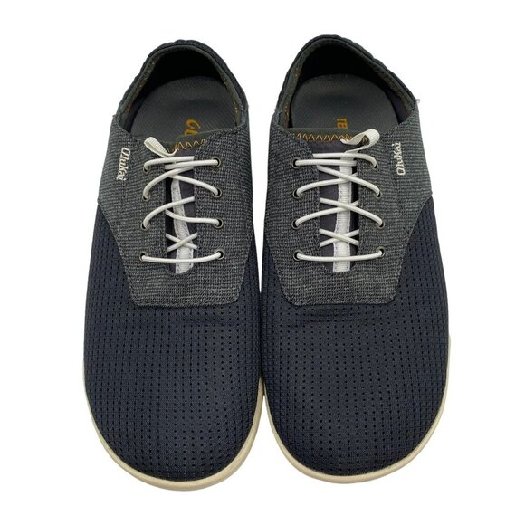 OluKai Nohea Moku Gray/White Mesh Slip-On Shoes Men's Size 9 - Picture 3 of 11